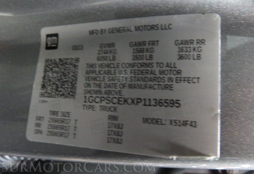 2023 Chevrolet Colorado - Image 55