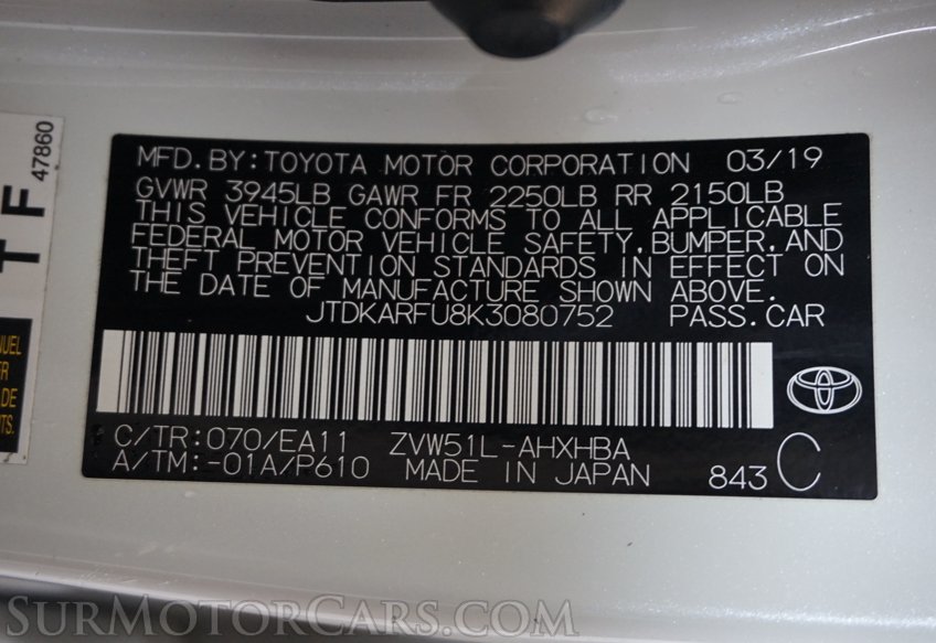 2019 Toyota Prius - Image 63