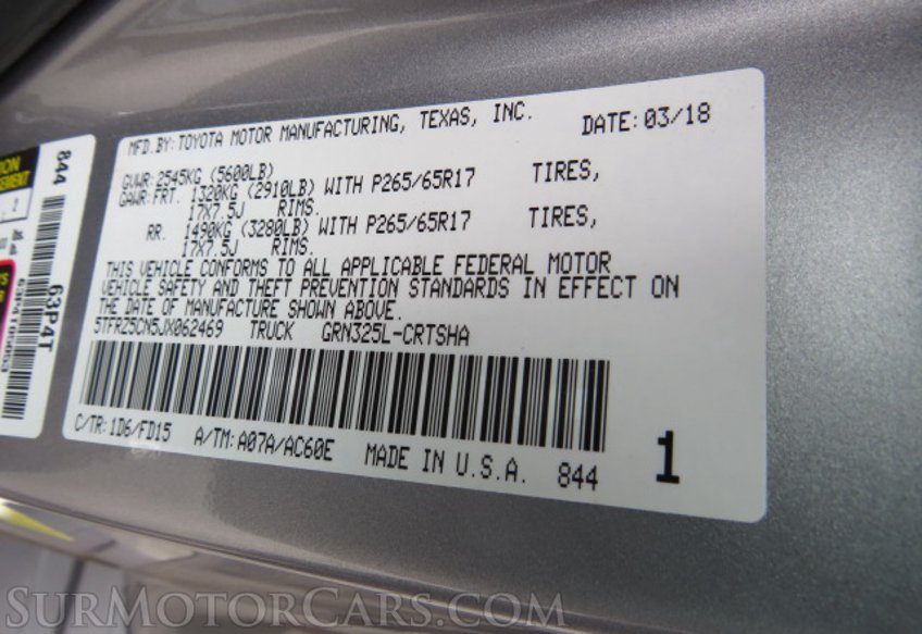 2018 Toyota Tacoma - Image 52