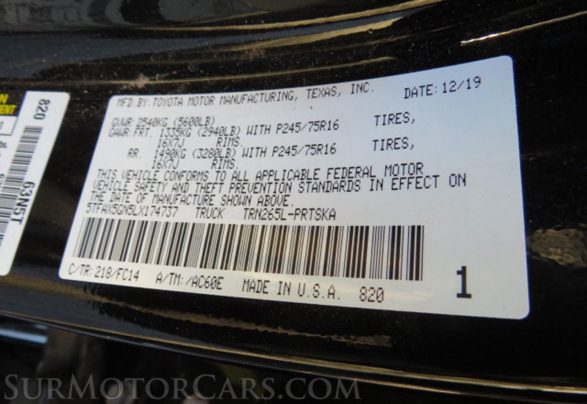 2020 Toyota Tacoma - Image 43