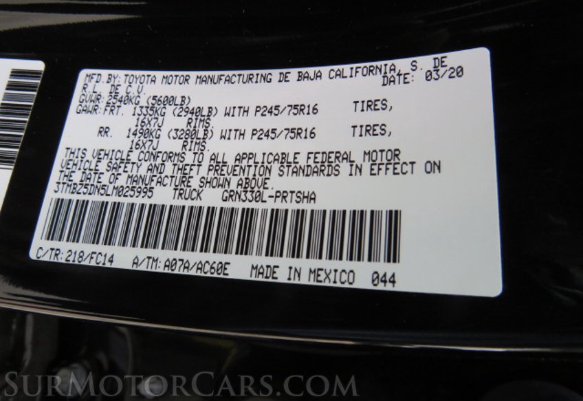 2020 Toyota Tacoma - Image 45