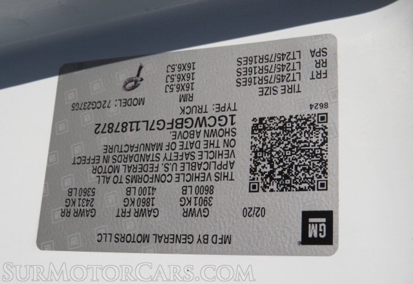 2020 Chevrolet Express Cargo Van - Image 35