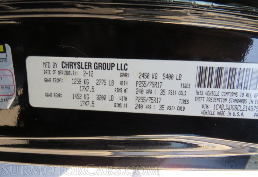 2012 Jeep Wrangler Unlimited - Image 55