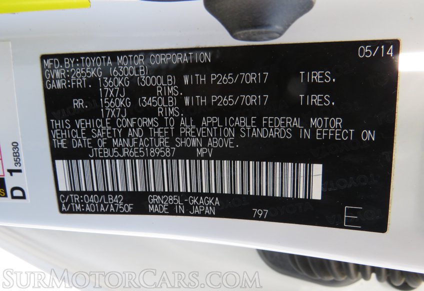 2014 Toyota 4Runner - Image 49