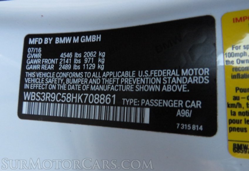 2017 BMW M4 - Image 47