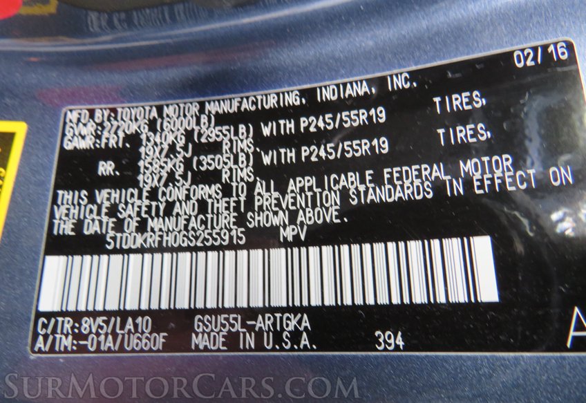 2016 Toyota Highlander - Image 46