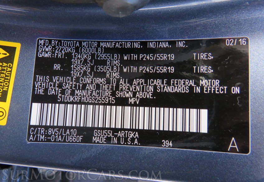 2016 Toyota Highlander - Image 52