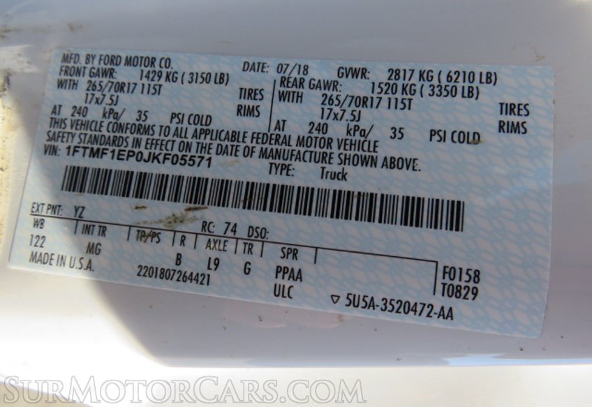 2018 Ford F-150 - Image 37