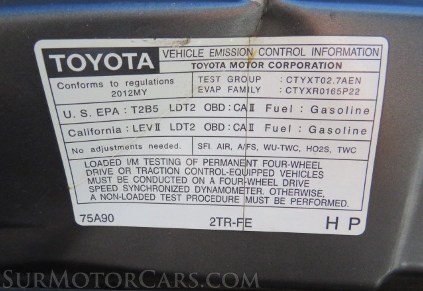 2012 Toyota Tacoma - Image 50