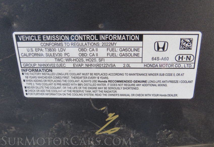 2022 Honda Civic Sedan - Image 40