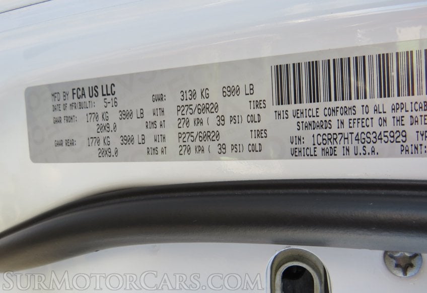 2016 Ram 1500 - Image 70