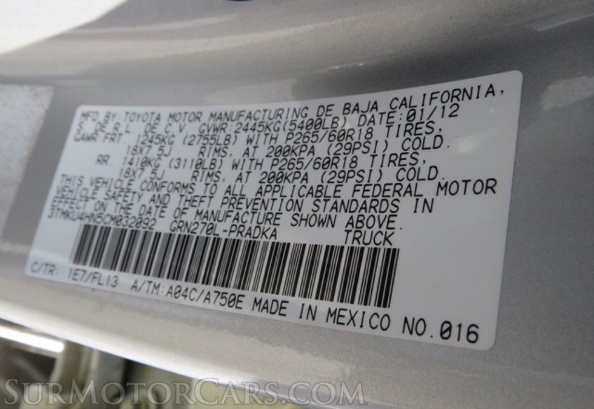 2012 Toyota Tacoma - Image 48