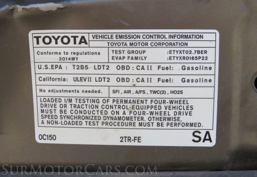 2014 Toyota Tacoma - Image 47
