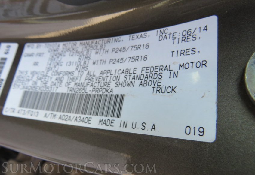 2014 Toyota Tacoma - Image 46