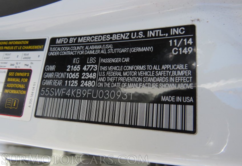 2015 Mercedes-Benz C-Class - Image 49