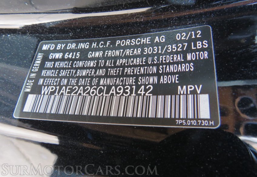 2012 Porsche Cayenne - Image 53