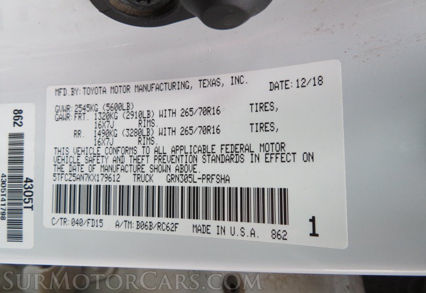 2019 Toyota Tacoma 4WD - Image 45