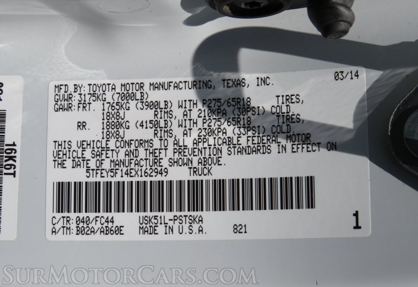 2014 Toyota Tundra  Truck - Image 63