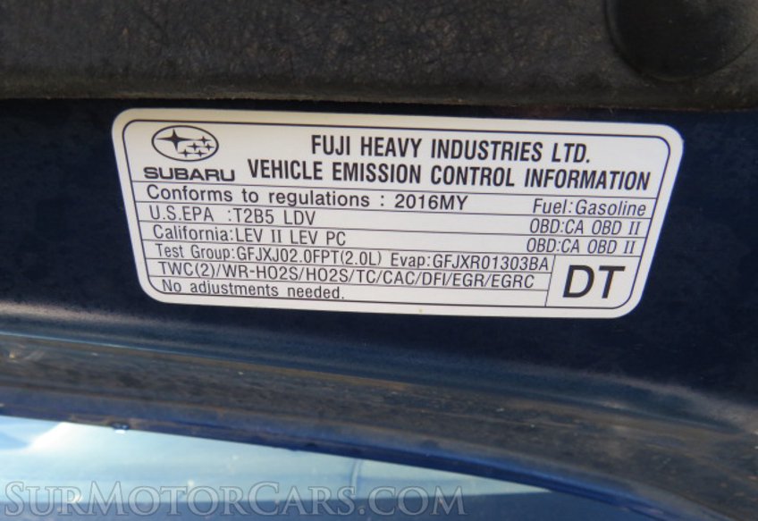 2016 Subaru WRX - Image 45