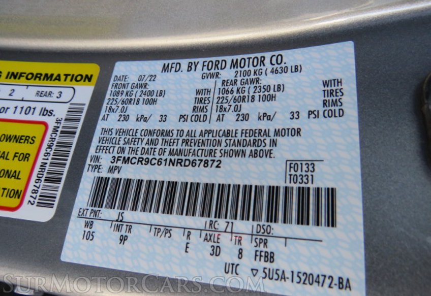 2022 Ford Bronco Sport - Image 51