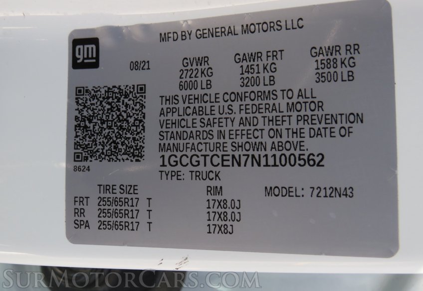 2022 Chevrolet Colorado - Image 54