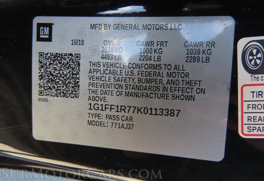 2019 Chevrolet Camaro SS - Image 51