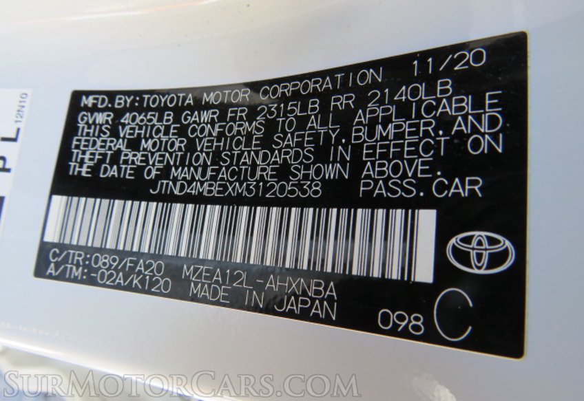 2021 Toyota Corolla Hatchback - Image 47