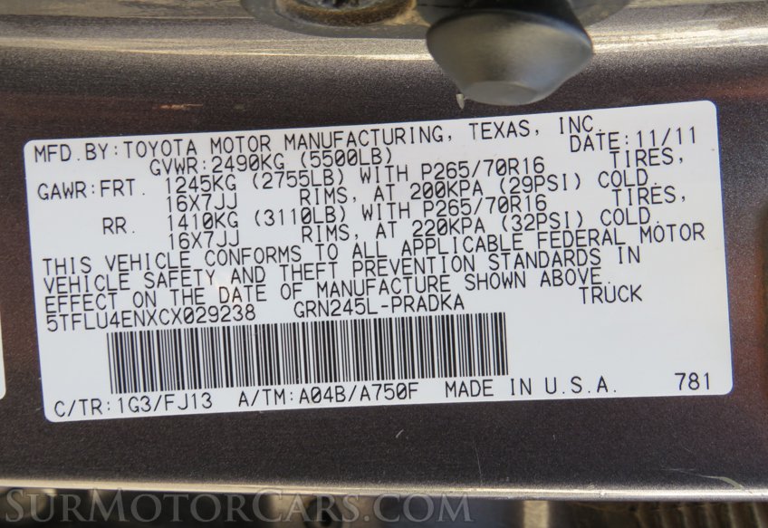 2012 Toyota Tacoma - Image 52