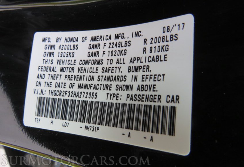 2017 Honda Accord Sedan - Image 39