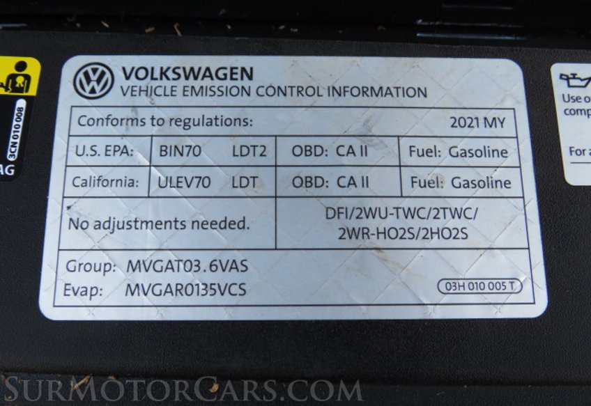 2021 Volkswagen Atlas - Image 50