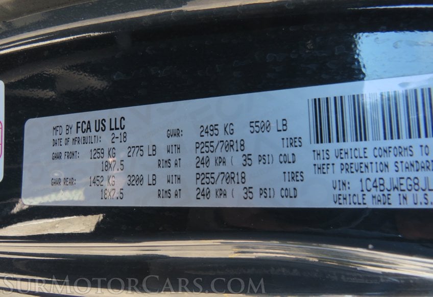 2018 Jeep Wrangler JK Unlimited - Image 64