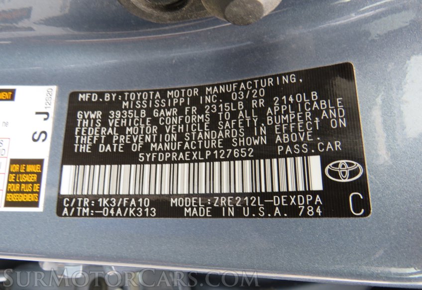 2020 Toyota Corolla - Image 53