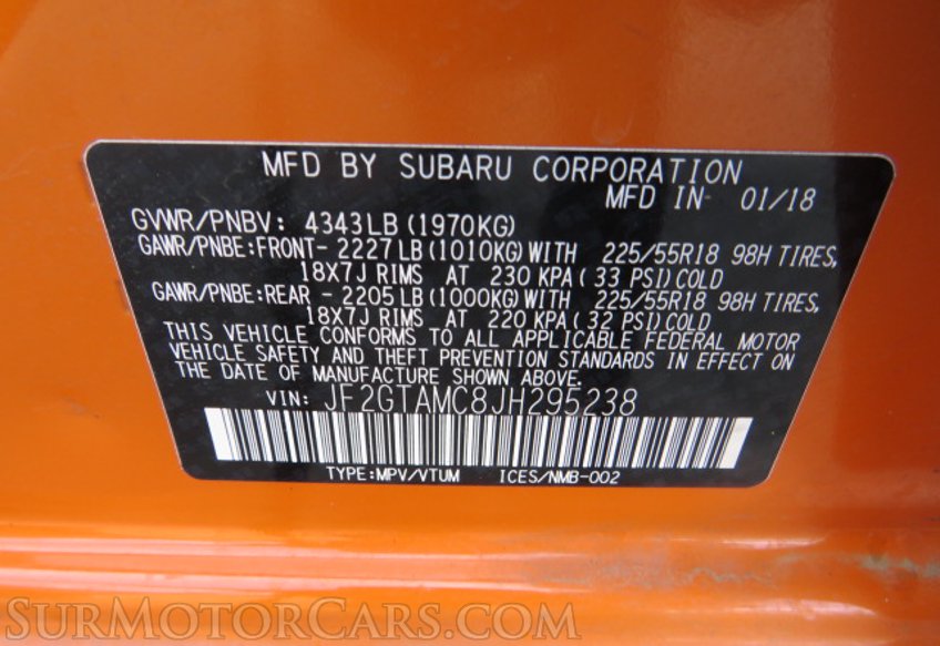 2018 Subaru Crosstrek - Image 49