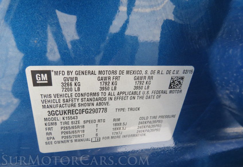 2015 Chevrolet Silverado 1500 - Image 55