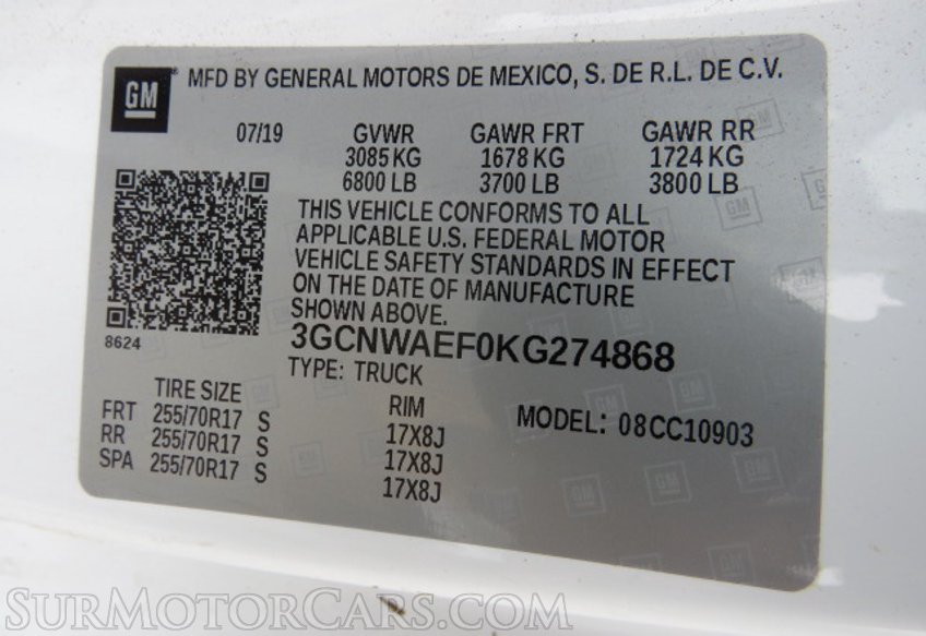 2019 Chevrolet Silverado 1500 - Image 35