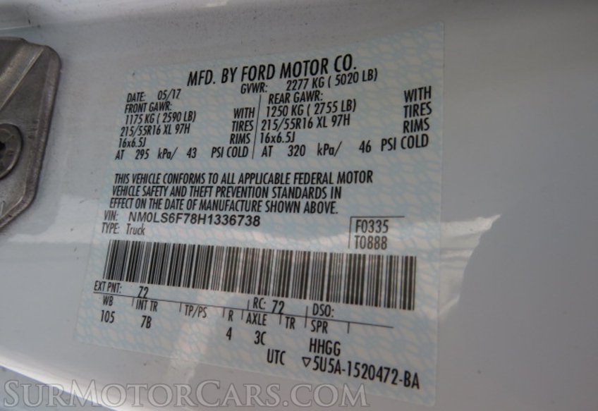 2017 Ford Transit Connect Van - Image 44