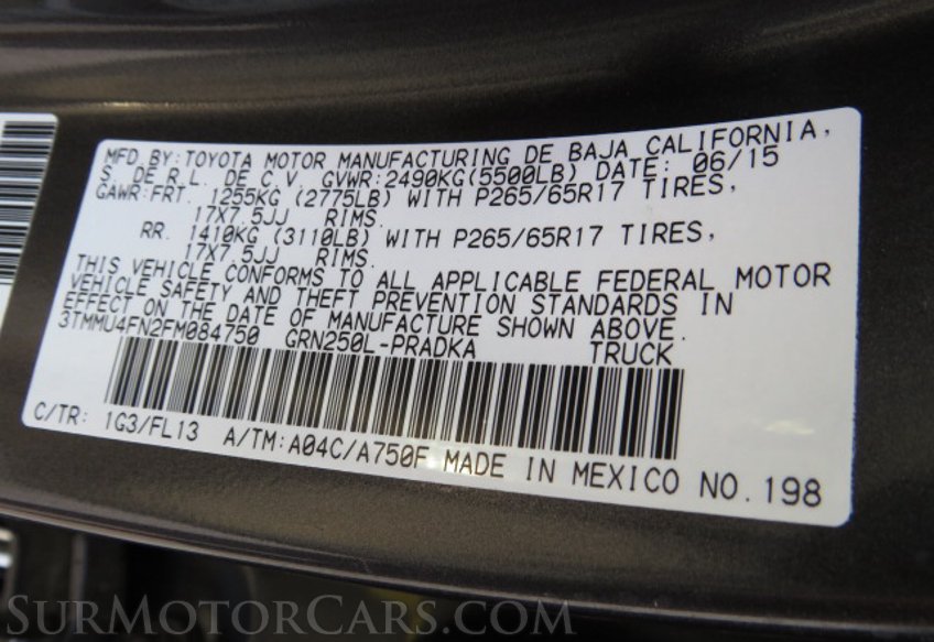 2015 Toyota Tacoma - Image 48