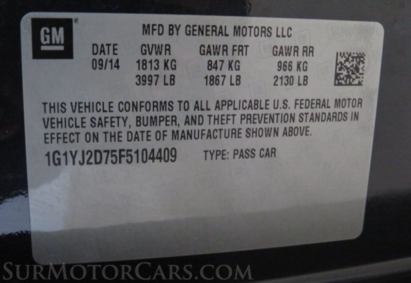 2015 Chevrolet Corvette - Image 34