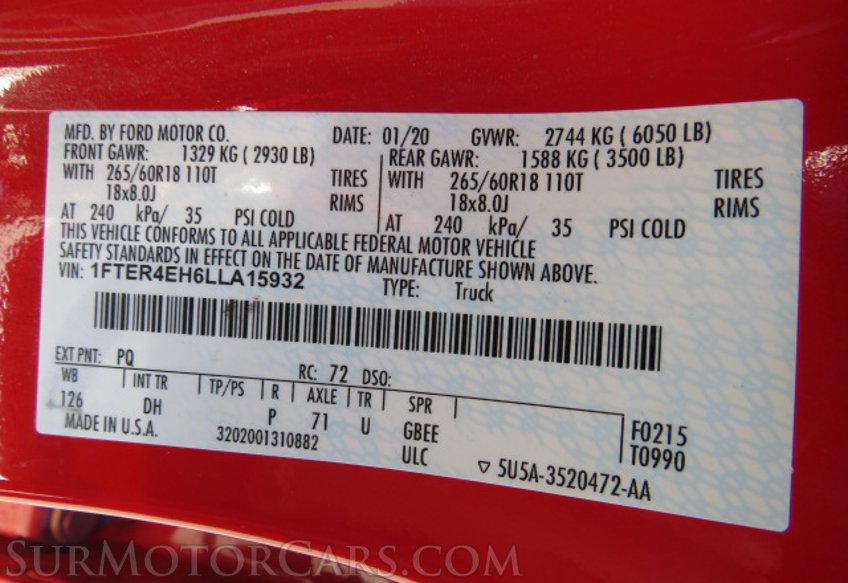 2020 Ford Ranger - Image 48