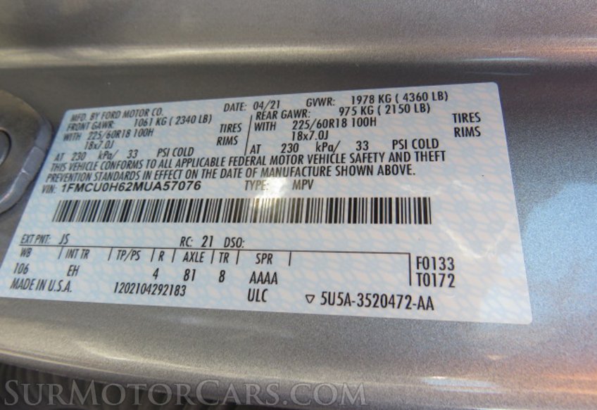 2021 Ford Escape - Image 49