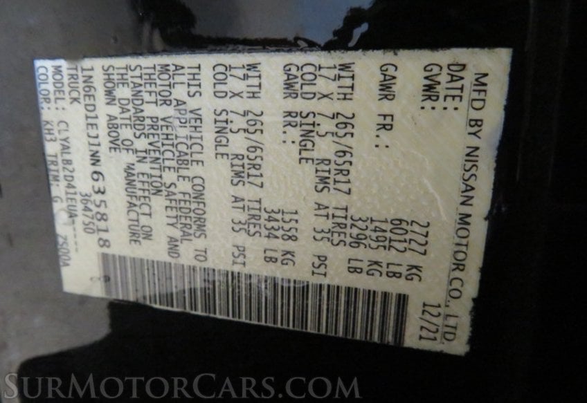 2022 Nissan Frontier - Image 26