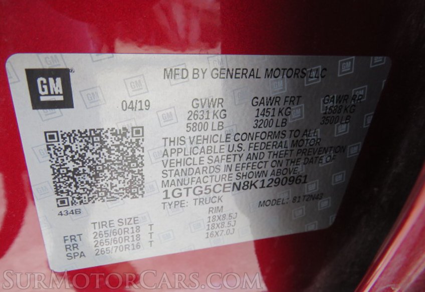 2019 GMC Canyon - Image 48