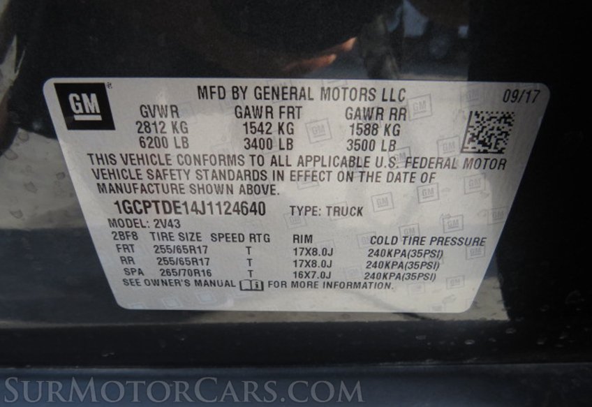 2018 Chevrolet Colorado - Image 52