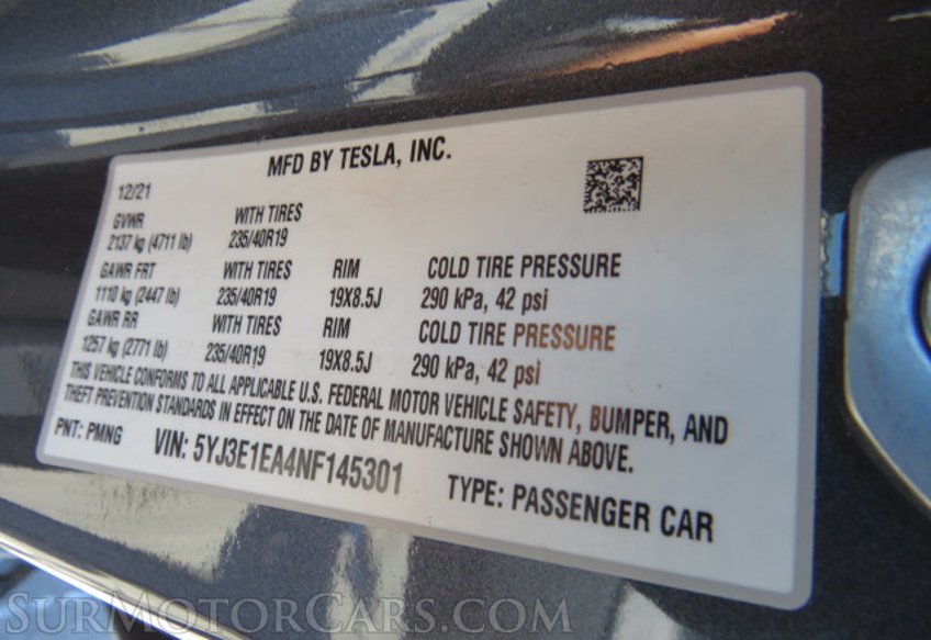 2022 Tesla Model 3 - Image 46