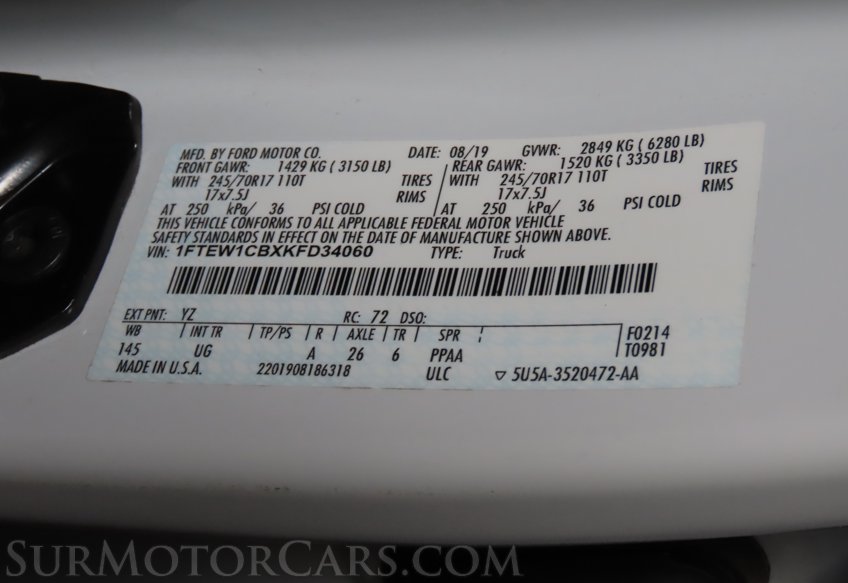 2019 Ford F-150 - Image 52