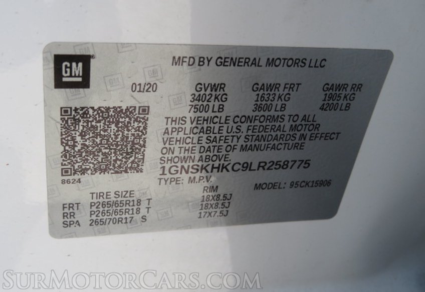 2020 Chevrolet Suburban - Image 53