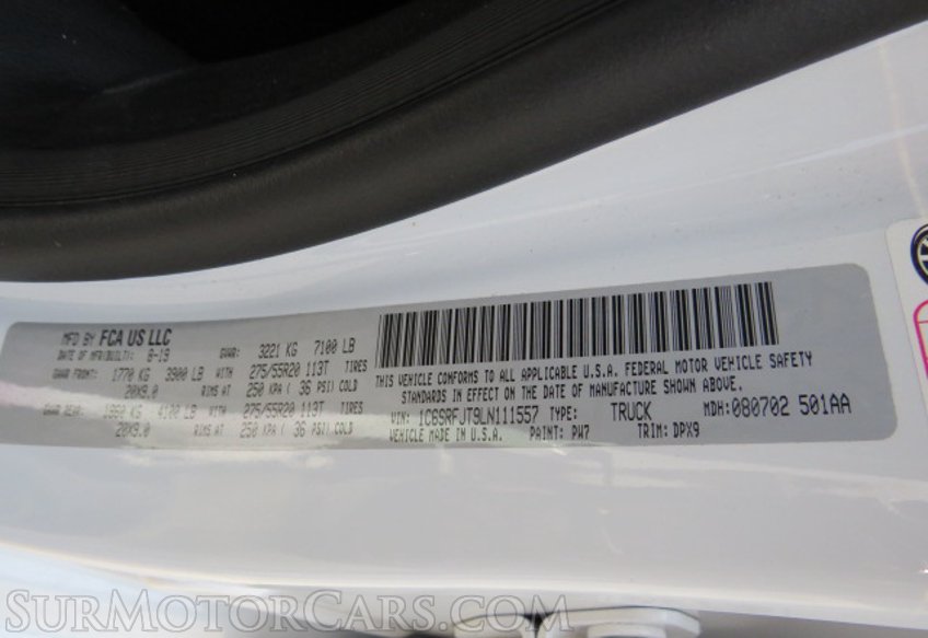 2020 Ram 1500 - Image 63