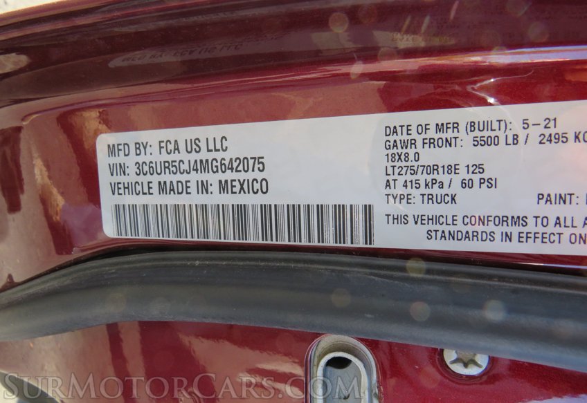 2021 Ram 2500 - Image 59