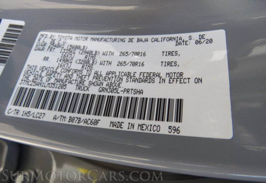 2020 Toyota Tacoma 4WD - Image 28