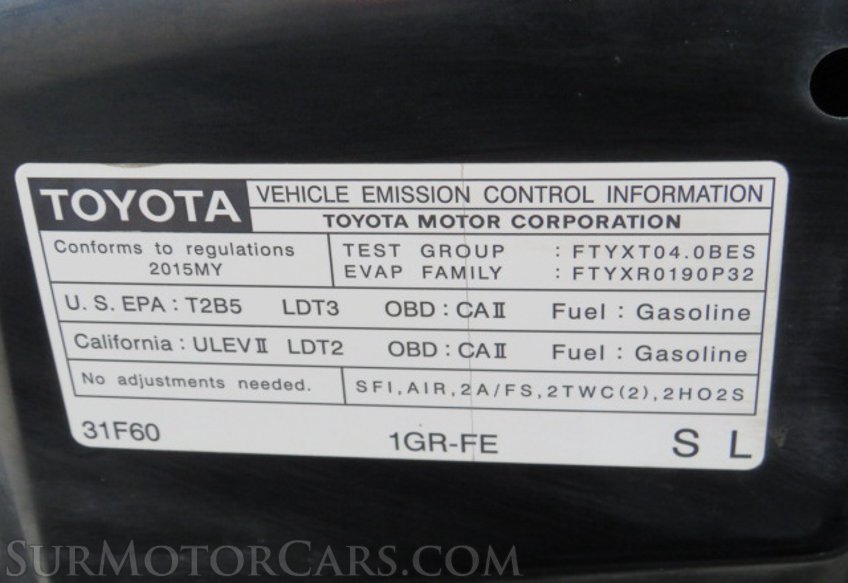 2015 Toyota 4Runner - Image 60